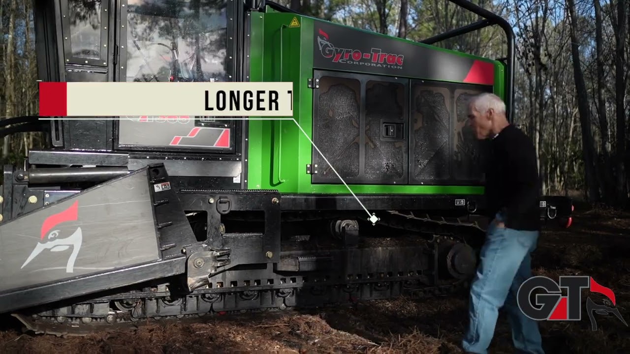 Introducing the GT-365 Dedicated Forestry Mulcher from Gyro-Trac