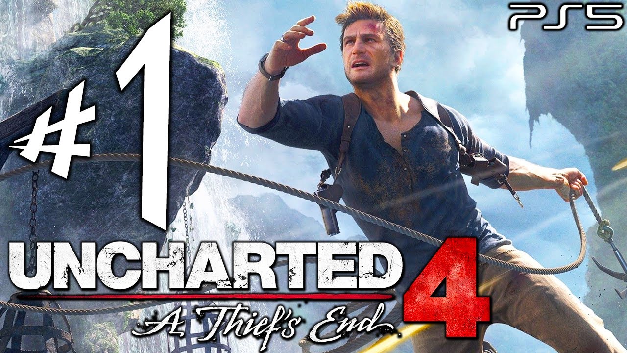 Uncharted 4 (PS5) - Parte 1: Os Infames Irmãos Drake! [ Playthrough 4K ]
