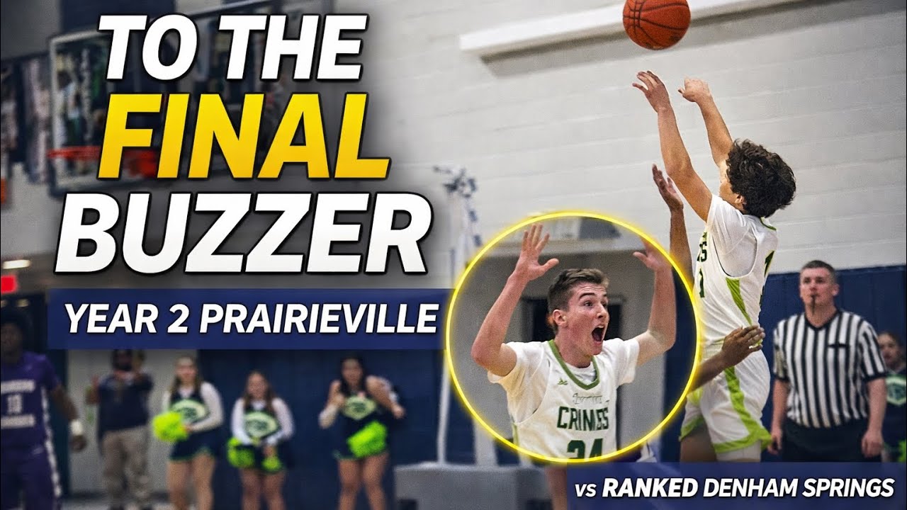 Prairieville & TOP Ranked Denham Springs. Battle to the Buzzer | LHSAA Non-Select Division I