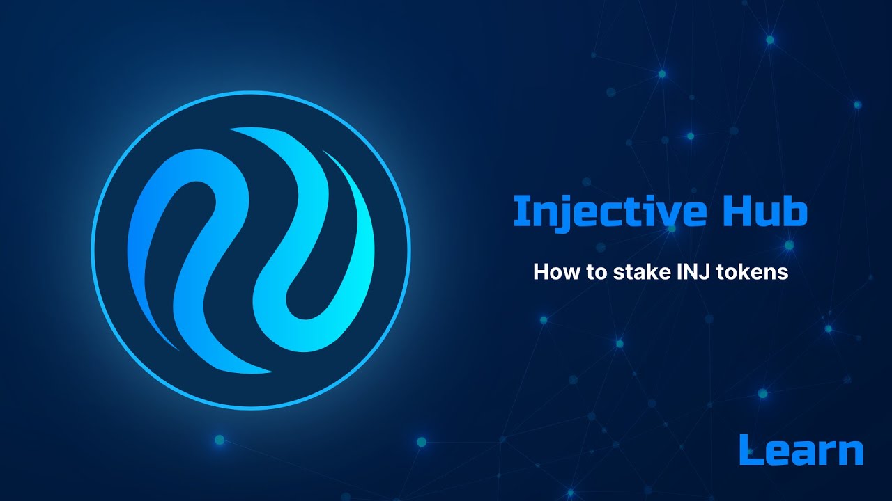 How to Stake INJ tokens via Injective Hub