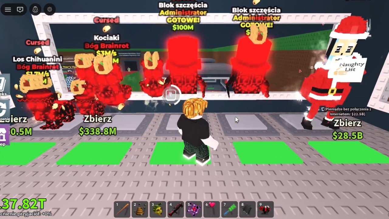MÓJ BRAT OTWIERA LUCKY BLOCKI PO EVENCIE I TRAFIA TO! #37