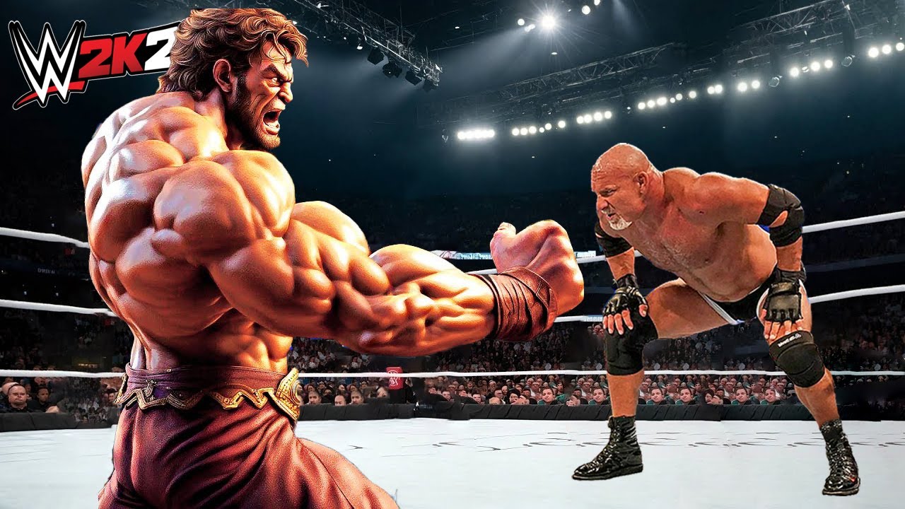 Голдберг против Дэнджера Оверсира (WWE 2K22)