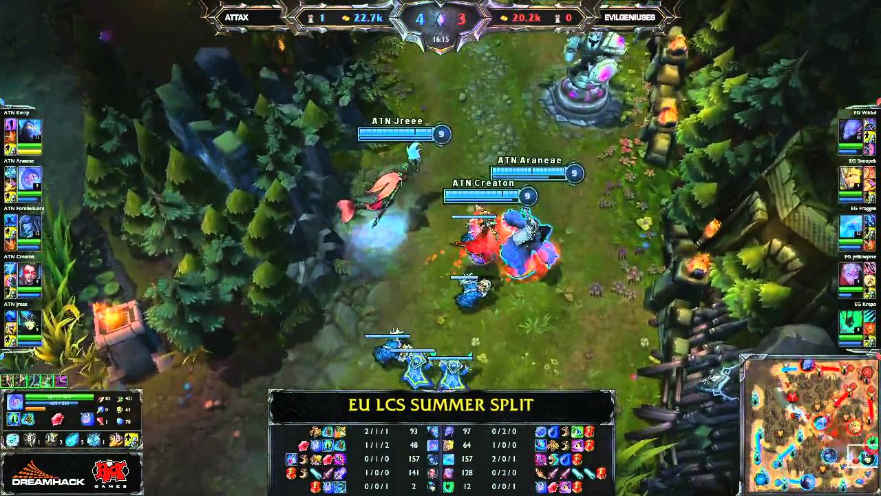 Team Alternate (ATN) vs Evil Geniuses (EG) || Dreamhack EU LCS Summer 2013 W1D1 || Full Game HD