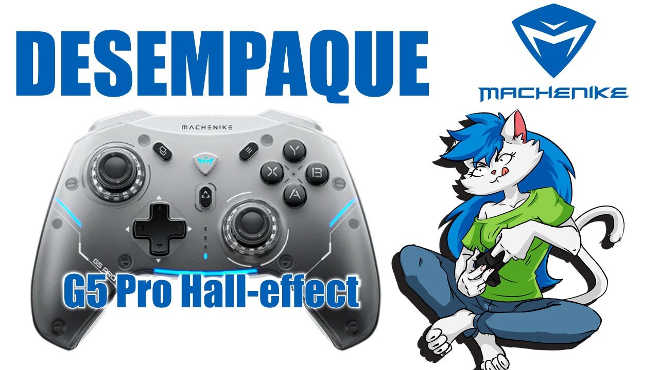 Desempaque del Machenike G5 Pro Hall-effect Gamepad Controller
