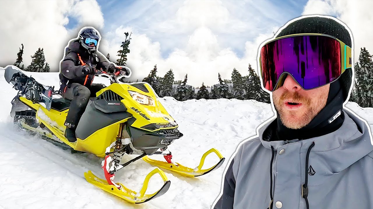 First Time Snowmobiling in the Whistler Backcountry