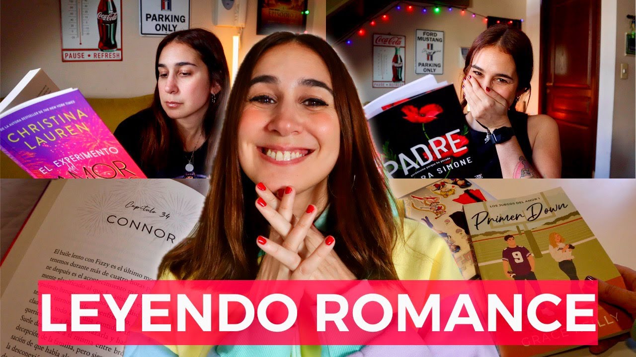 READING VLOG: UNA SEMANA LEYENDO LIBROS DE ROMANCE