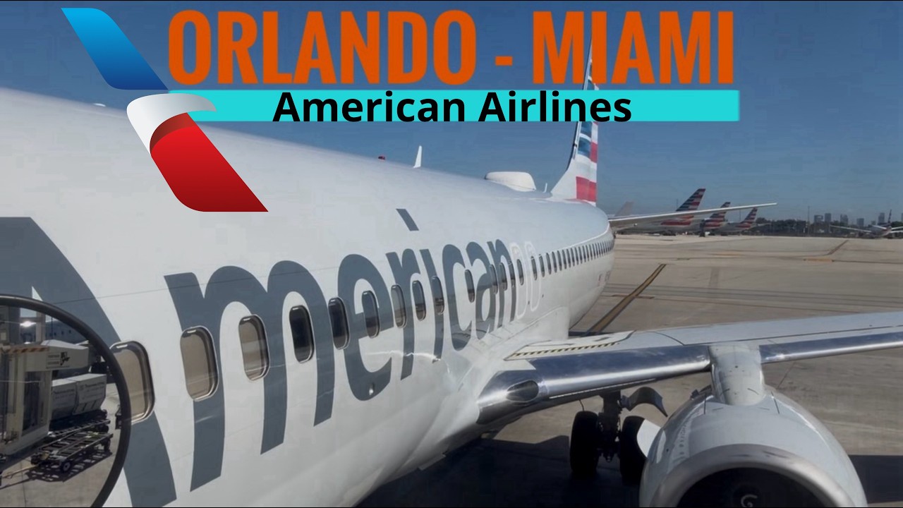 TRIPREPORT | American Airlines (ECONOMY) | Boeing 737-800 | Orlando - Miami