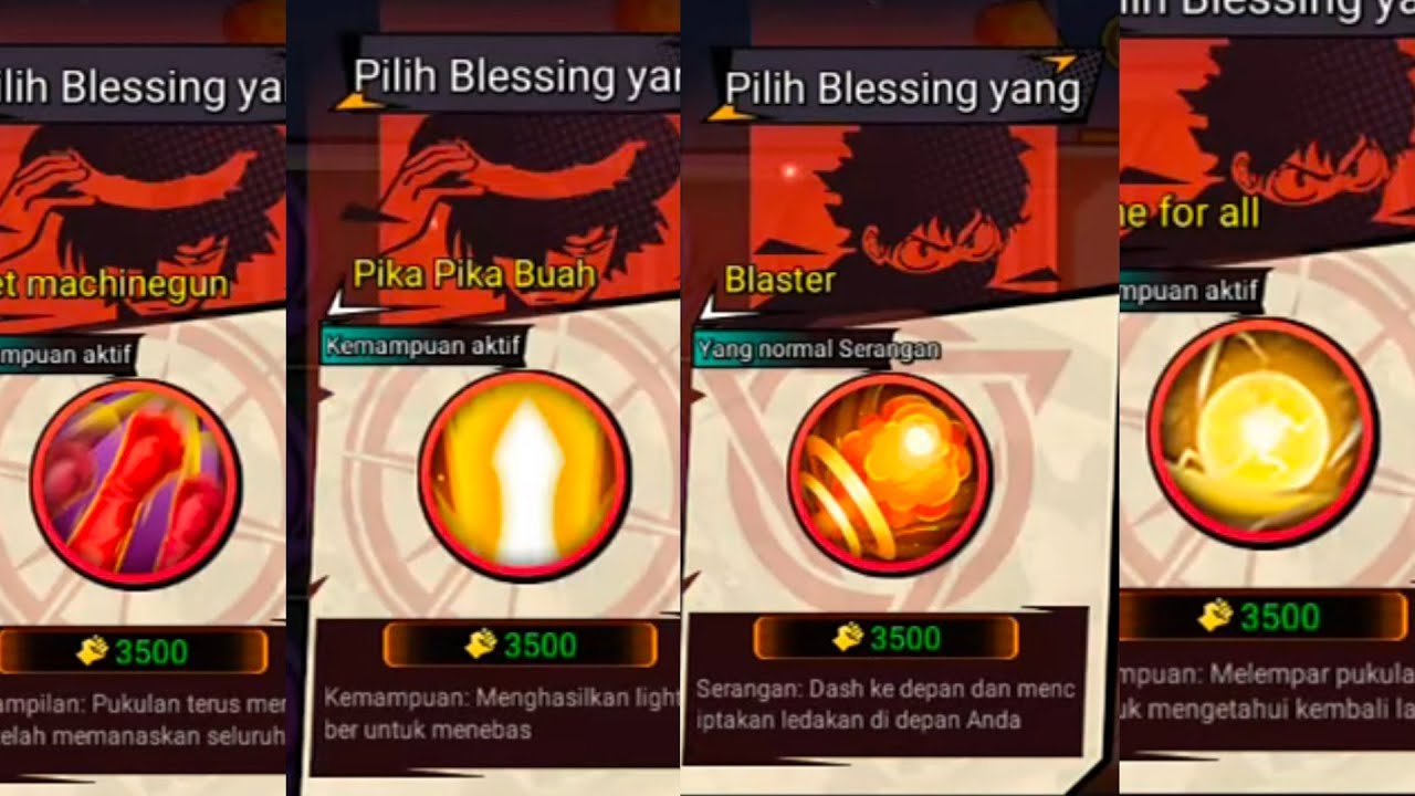 mendapatkan 4skill merah di [blockman go]anime all star indonesia