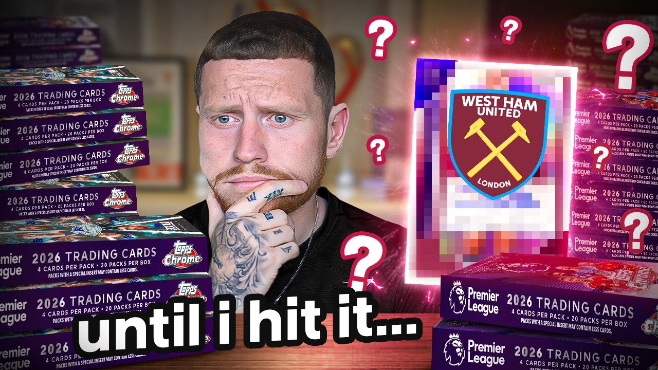 I Opened Premier League Chrome Until I Hit THIS West Ham Card&hellip;
