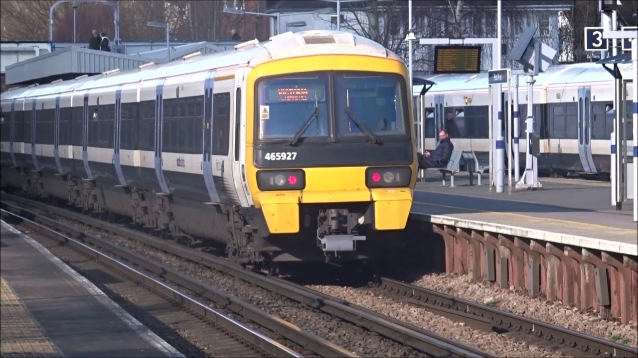 Trains at Petts Wood - Part 2 of 3 - 12th February 2018