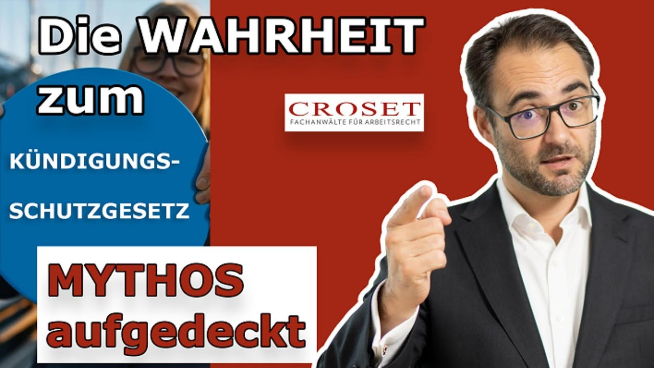 Kündigungsschutzgesetz im Arbeitsrecht – erklärt vom Fachanwalt