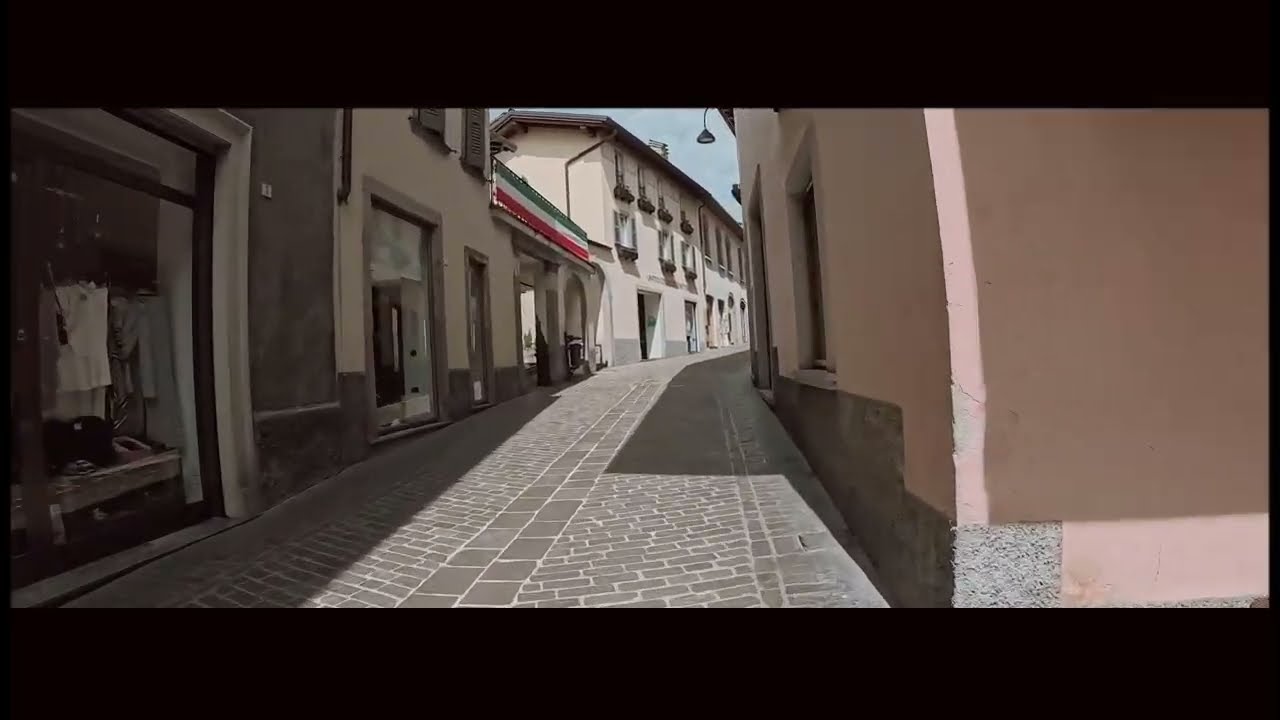 Bergamo, da Albino a Clusone in bici sulla ciclovia della Val Seriana. (Insta360 Ace Pro)