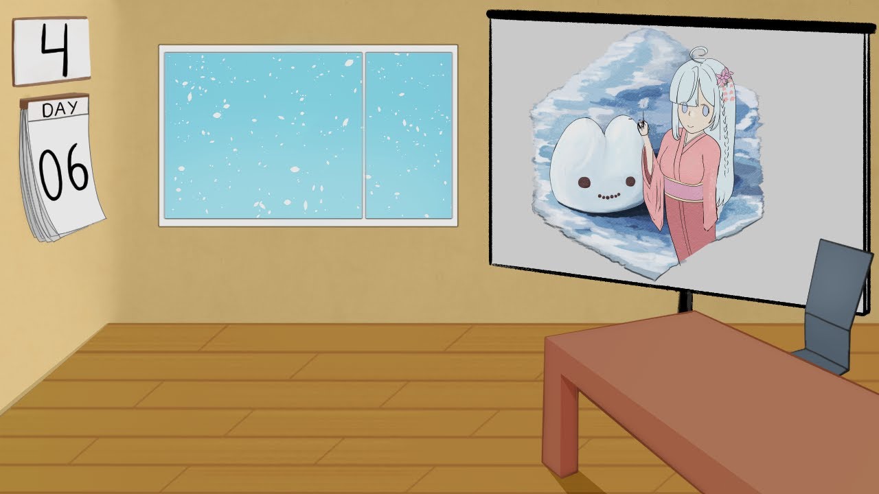 New Year FanArt: Snow | Day 406 Cloth Season
