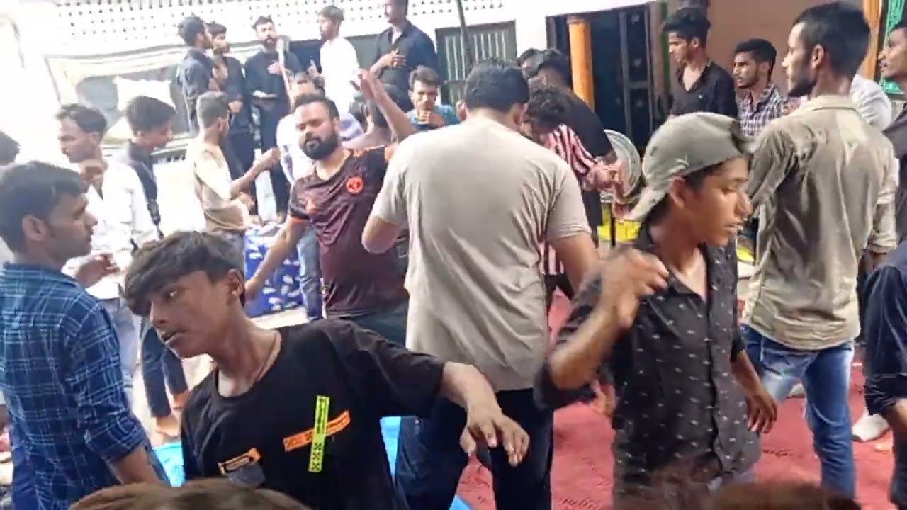 bhagahi Muharram 2022. anjuman e  haydariya ahle sunnat Rudrapur bhagahi