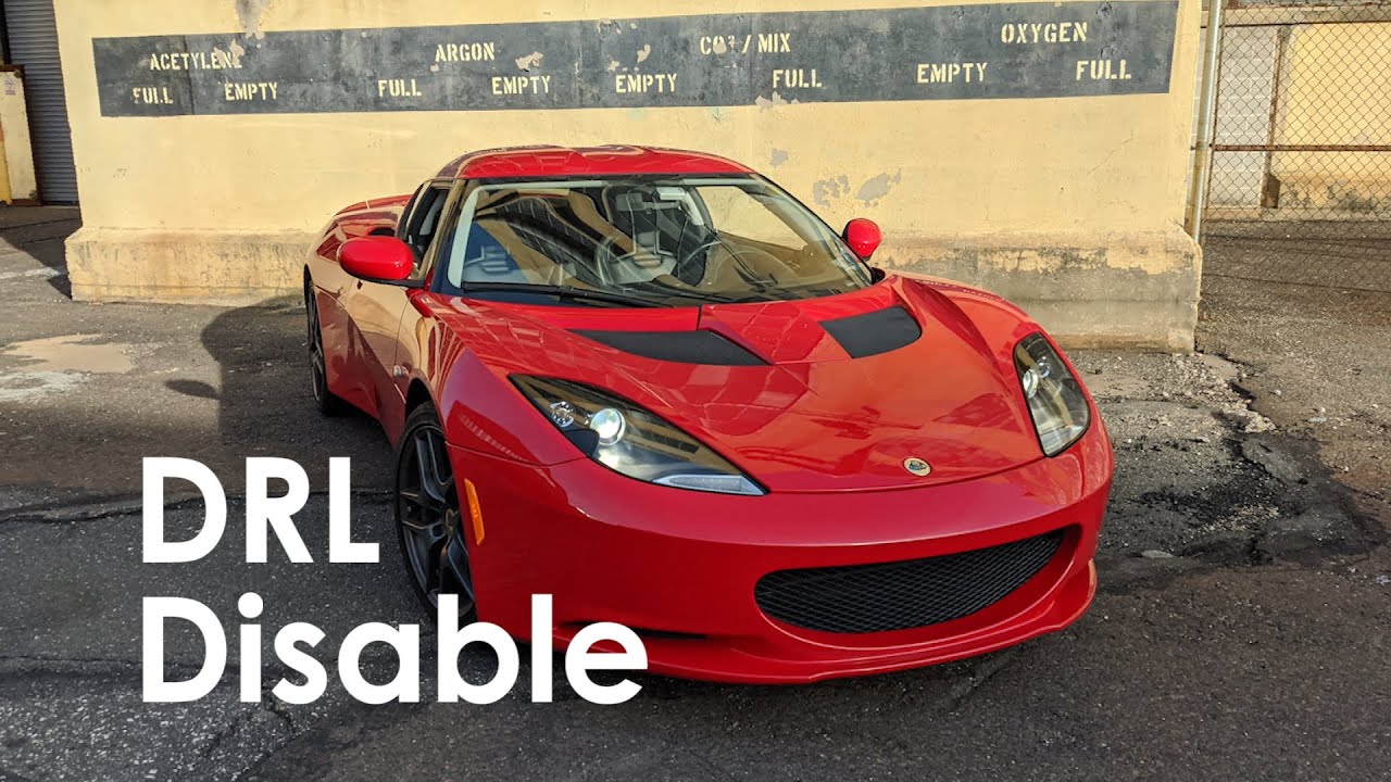DRL Disable - Lotus Evora Series 1 - Daytime Running Lights Disable