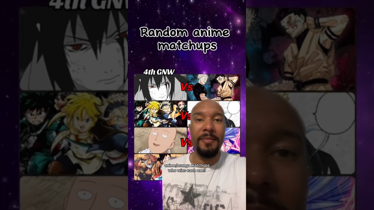 Who wins each fight? #anime #manga #vs #battle #naruto #onepiece #bleach #dragonball #jjk  #shorts