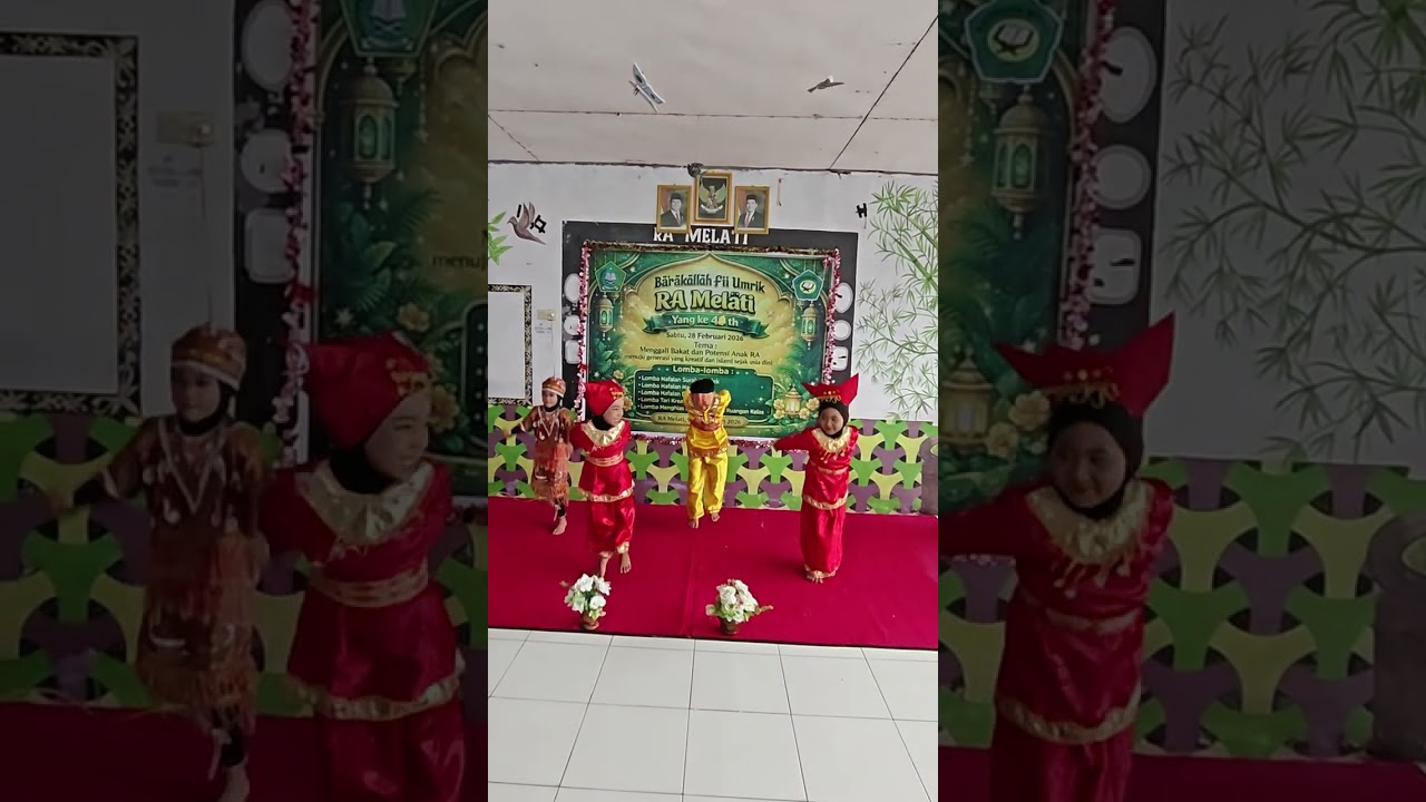 JUARA 1Tari Nusantara dalam Rangka Harlah Ke 44 RA Melati 