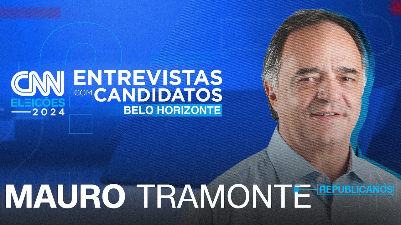 Mauro Tramonte (Republicanos) | CNN Eleições: entrevistas com candidatos - Belo Horizonte