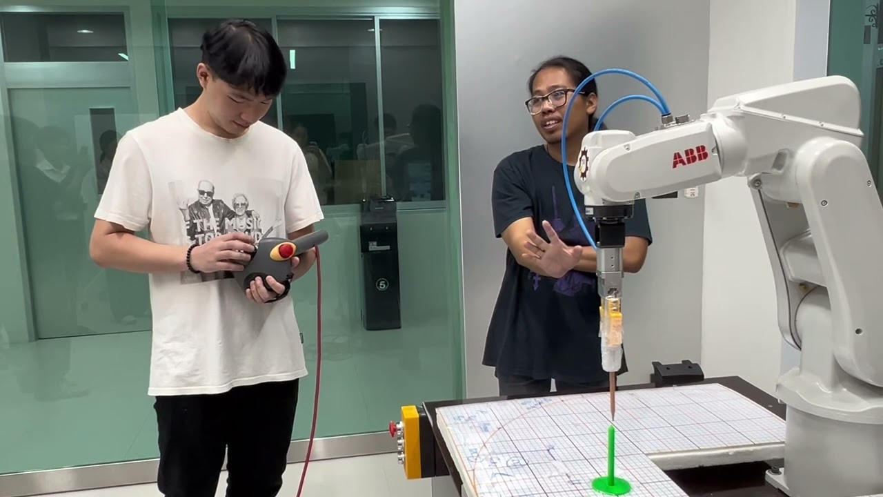 TCP Setting on ABB Robot : Tutorial vidio