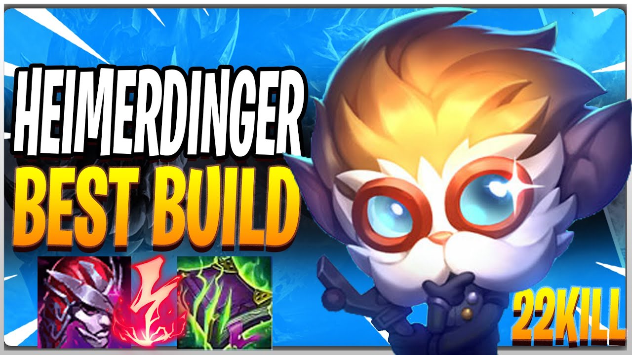 MY FAVORITE HEIMER BUILD TO 1V9 YOUR GAMES IN PRESEASON (22kill)- Heisendong