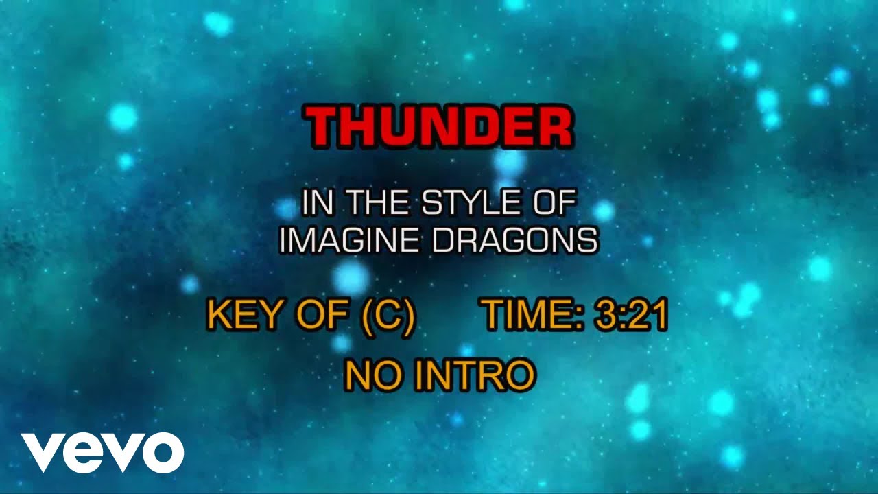 Imagine Dragons - Thunder (Karaoke)