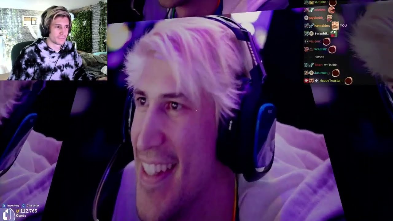 xQc играет в TOWER UNITE с Джесси, Поуком и Диззи.