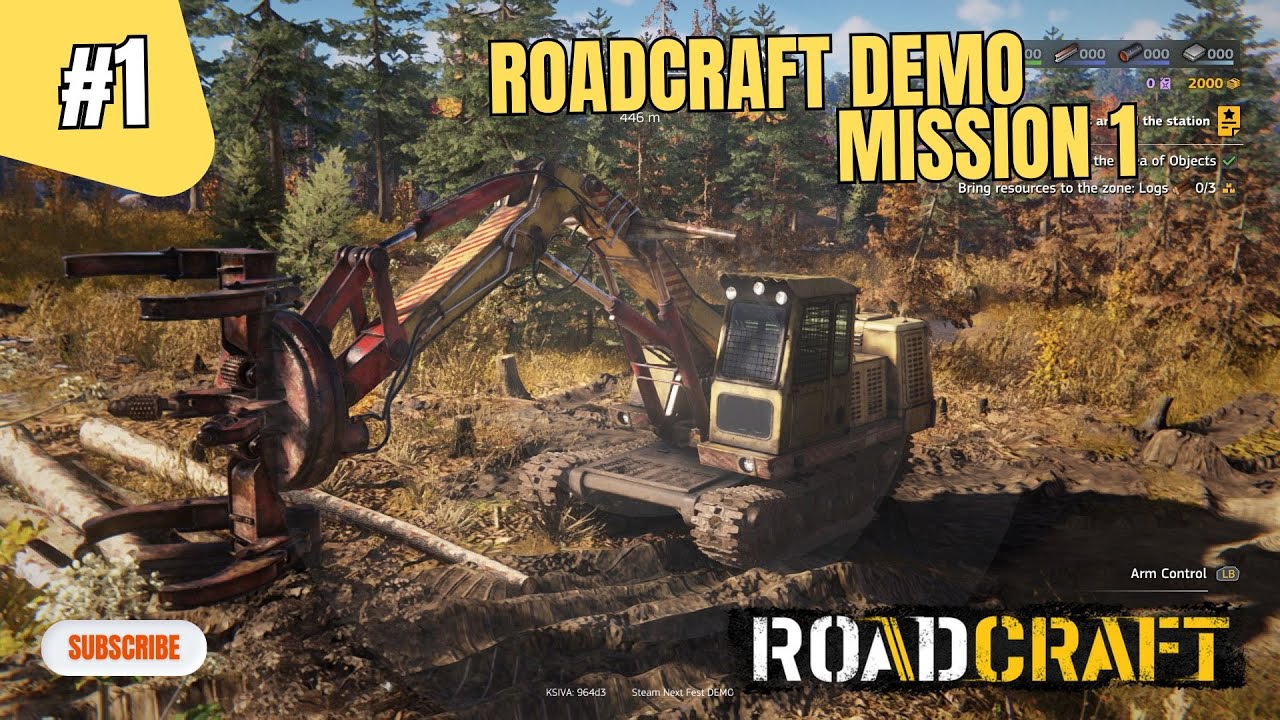 Roadcraft Demo Mission 1 &ndash; Powering Up the Concrete Plant!