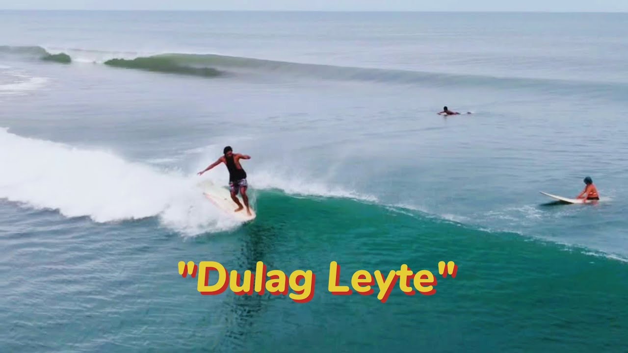 Surfing in Dulag Leyte Drone Footage