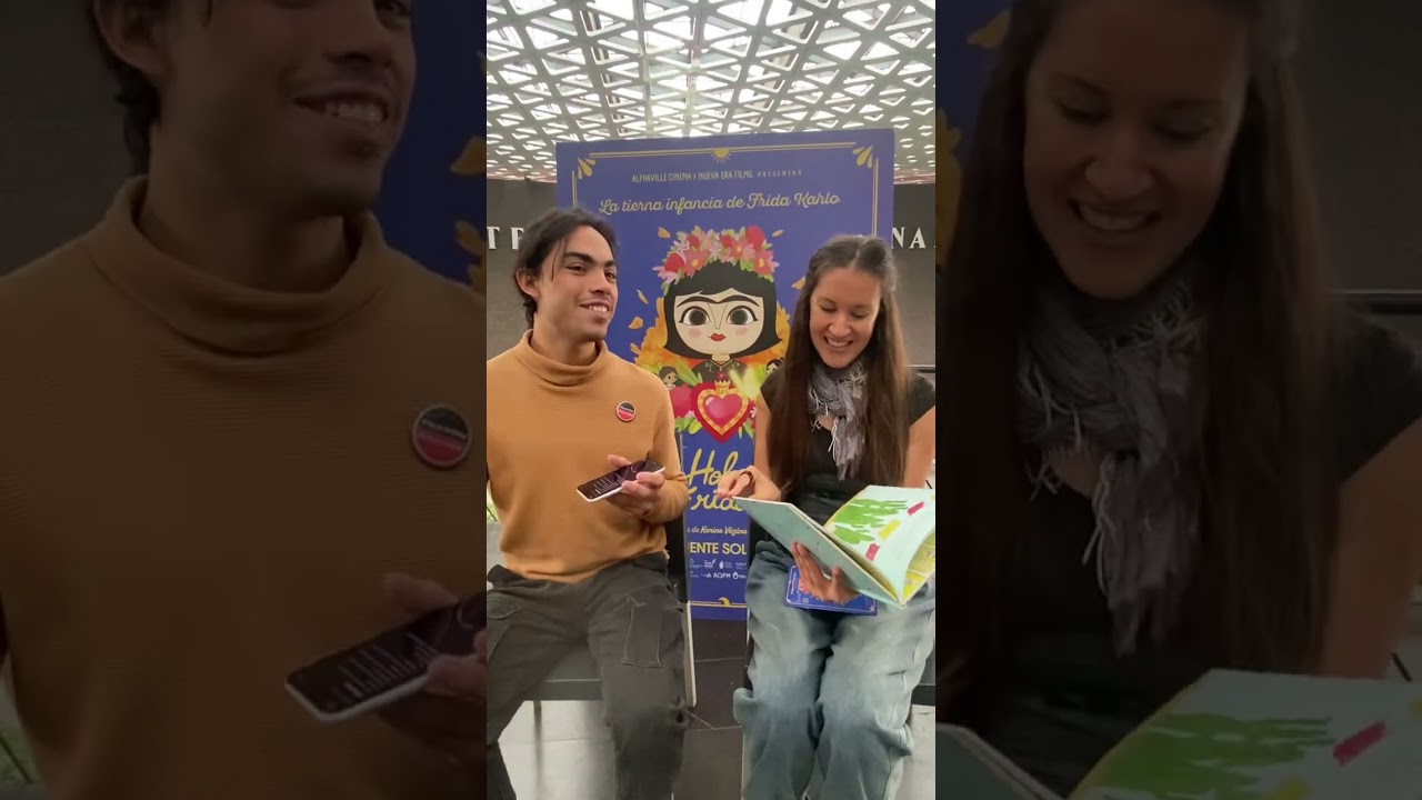 Hola Frida, entrevista con ilustradora de Frida Cara Carmina 