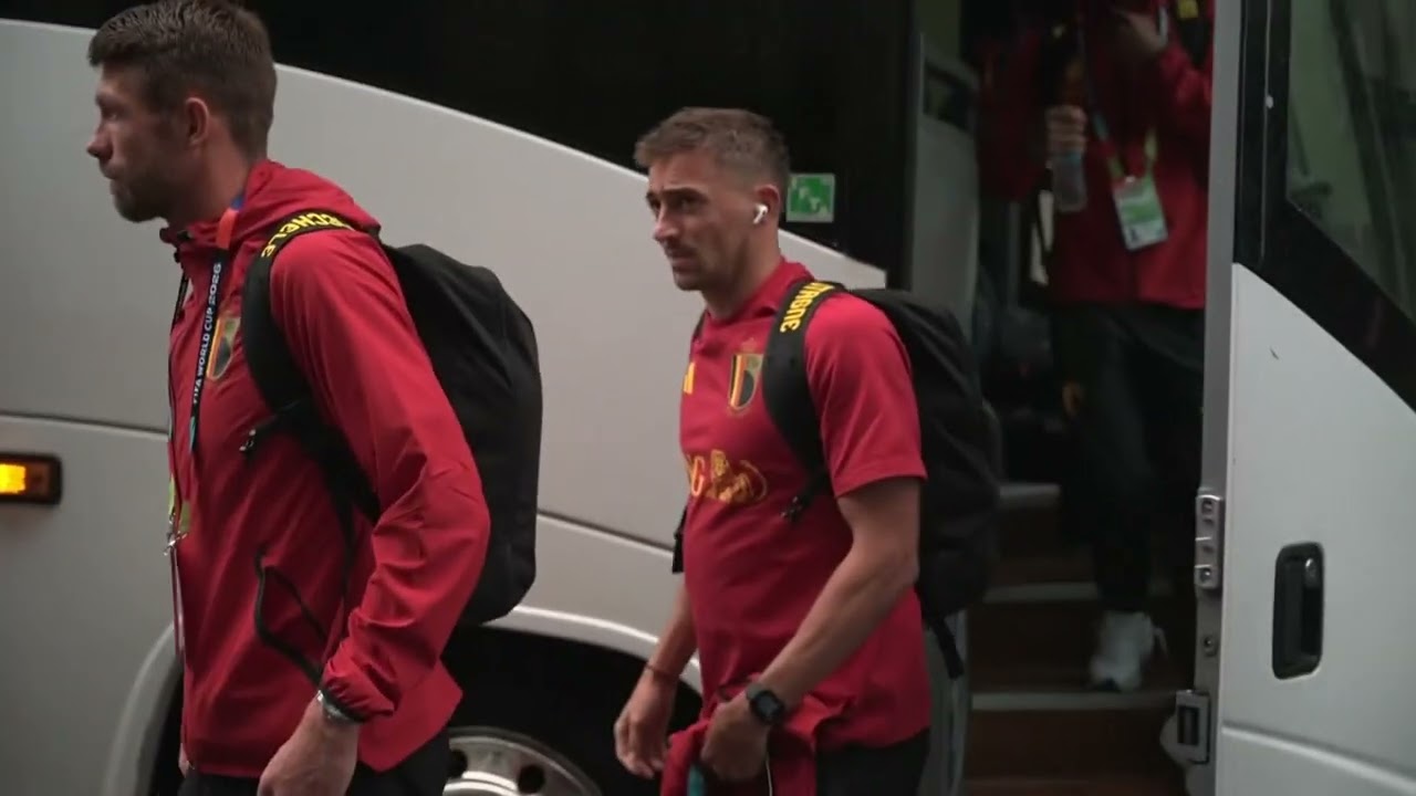 Belgium arrive in Seattle to begin their 2026 FIFA Men&rsquo;s World Cup preparation