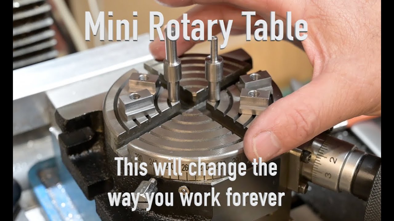 Mini Rotary Table -  Making _ T Nuts and Fixture Pins