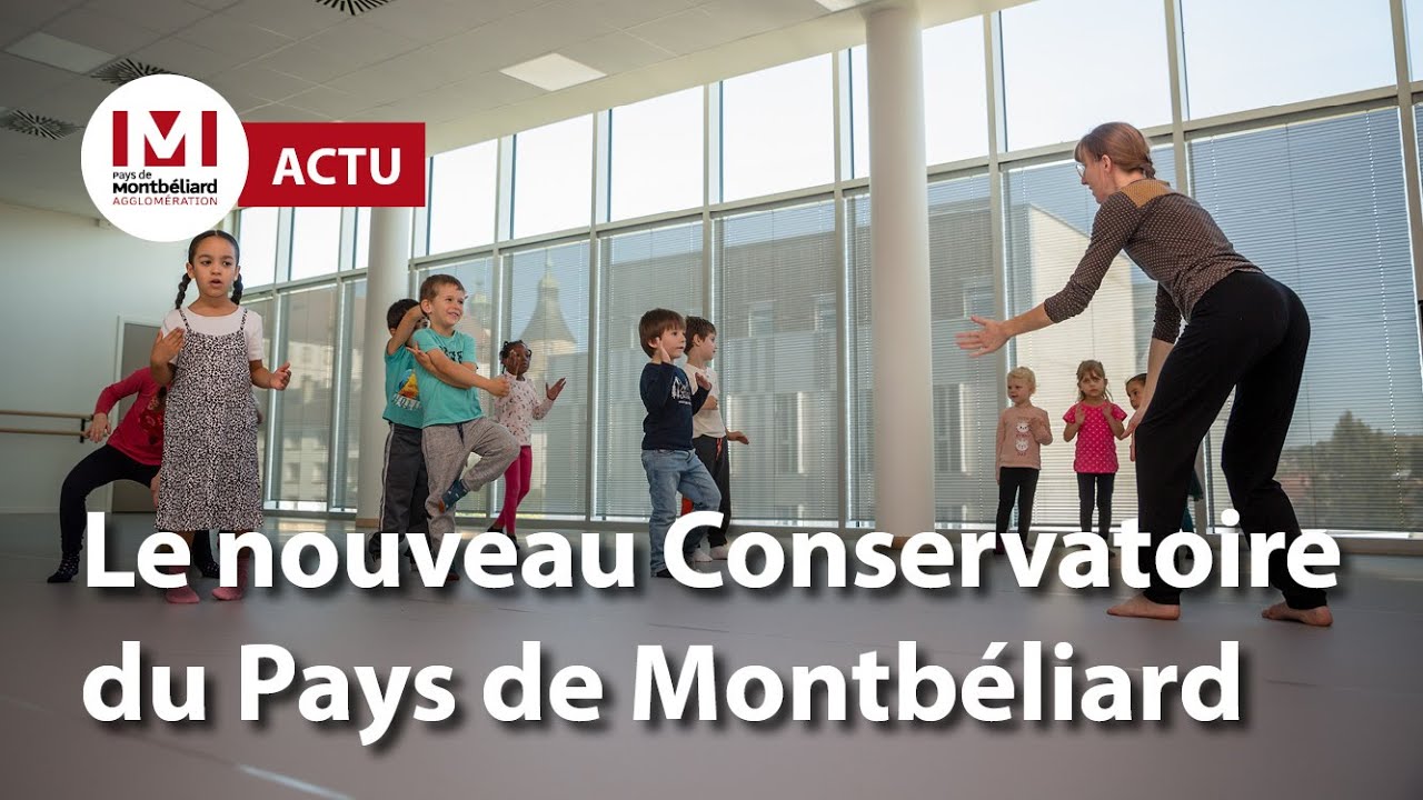 Le nouveau Conservatoire du Pays de Montbéliard