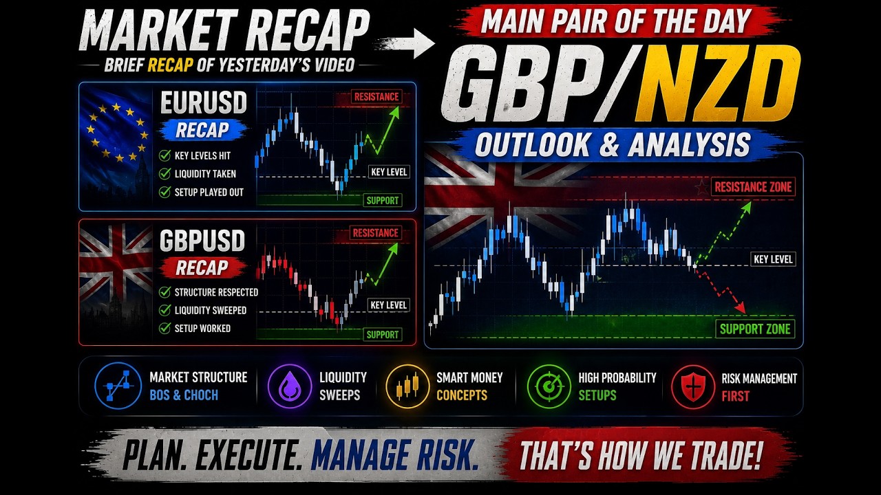 GBP/NZD Outlook and Market Recap | Strong Setup Opportunities & Important Levels