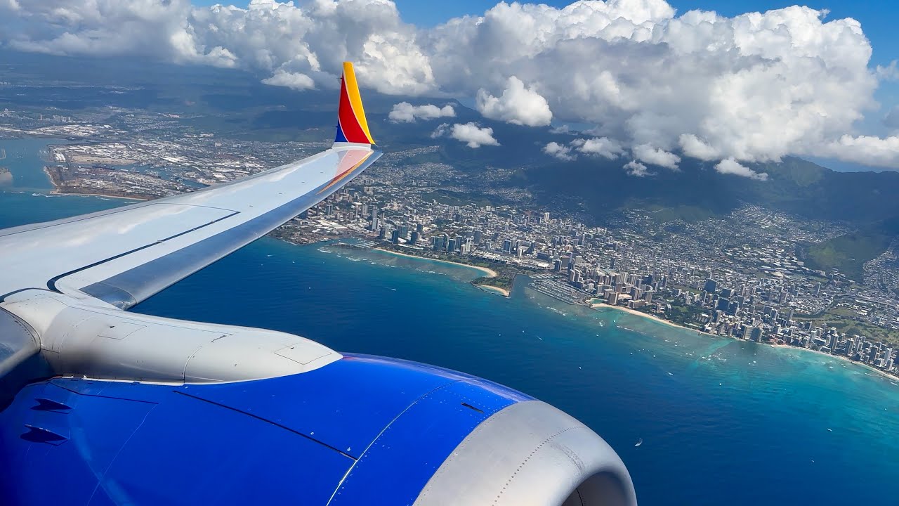 [4K] – Full Flight – Southwest Airlines – Boeing 737-8 Max – HNL-ITO – N8714Q – WN1088 – IFS Ep. 712