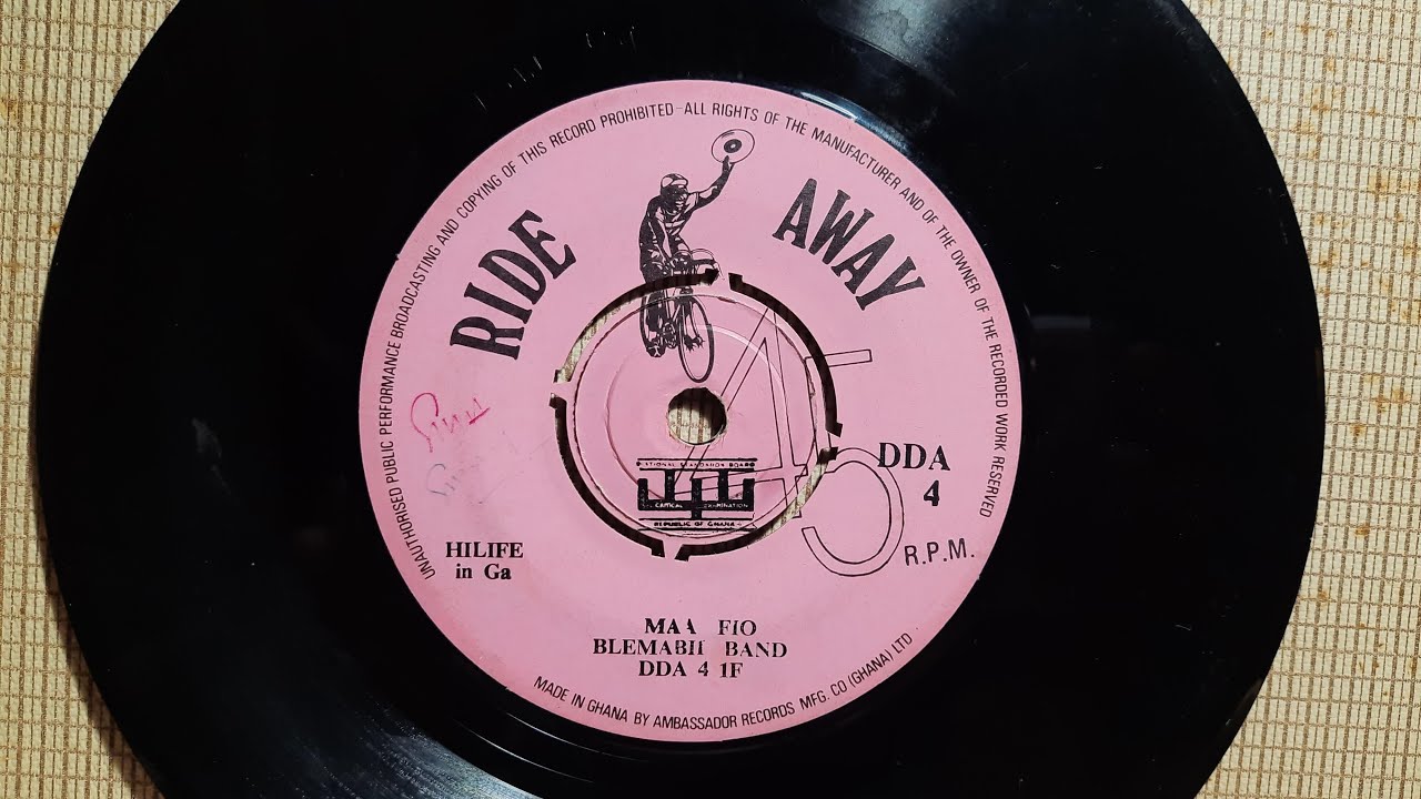 Blemabii Band - Maa Fio (Maafio) Ghana 45RPM Highlife, Ride Away