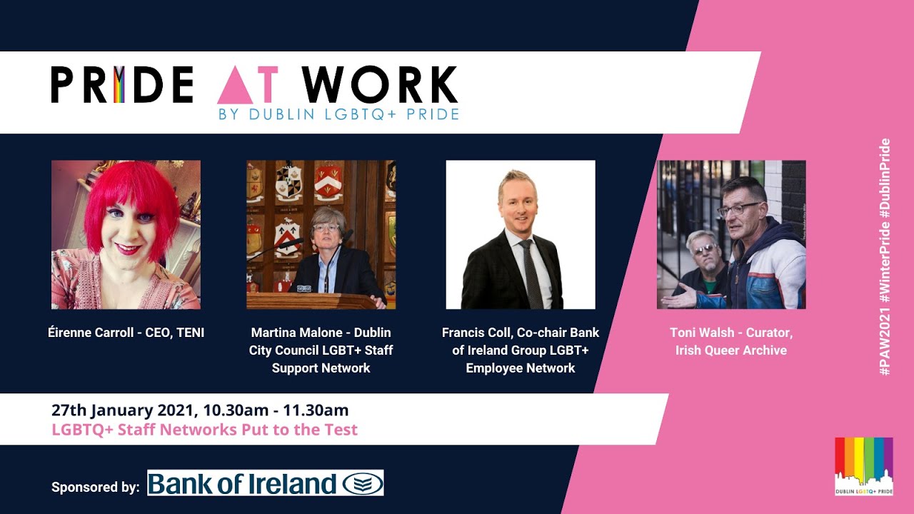 Pride at Work 2021: LGBTQ+ Staff Networks Put to the Test