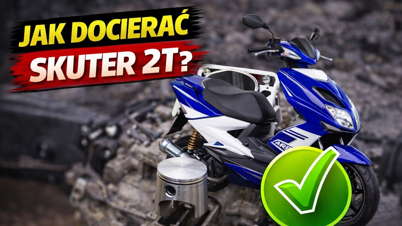 Jak najlepiej docierać skuter 2T ? || Edzio MotoVlog#26
