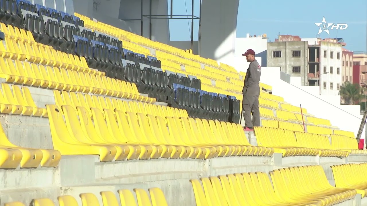 🎥 | مشاهد  من تقدم الأشغال بمركب طنجة استعدادا لإحتضان المغرب لكأس أمم إفريقيا 2025 وكأس العالم 2030