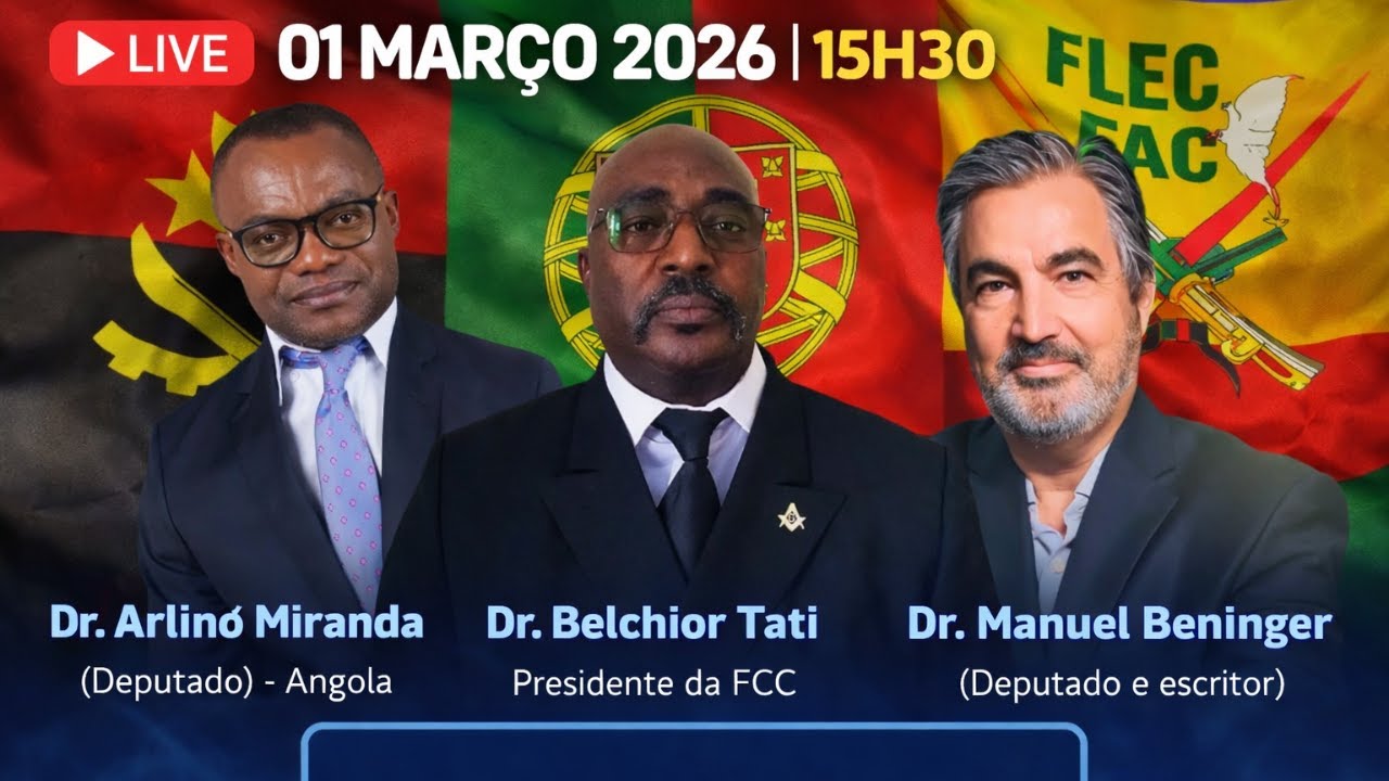 LIVE|DEBATENDO SOBRE O PROBLEMA DE CABINDA
