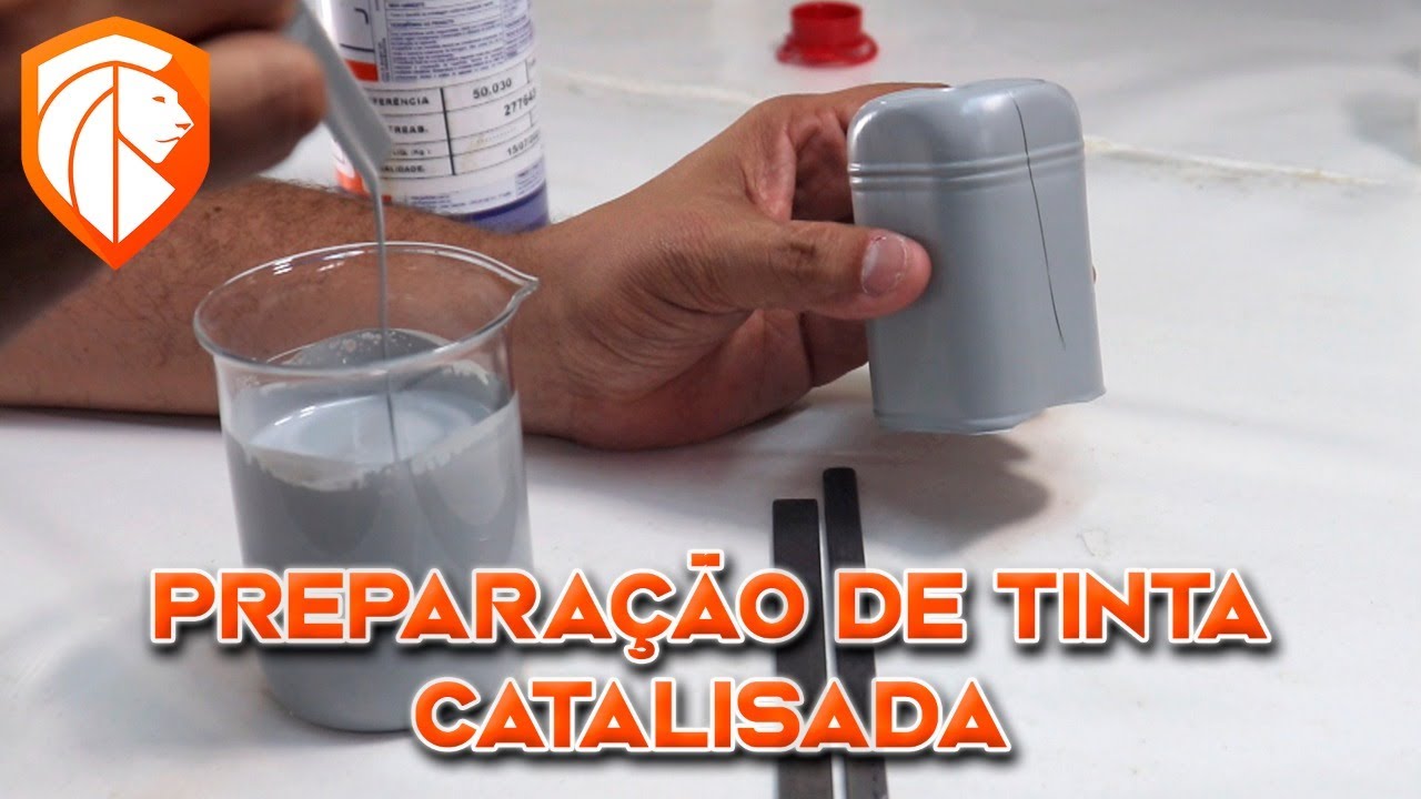 PREPARO DE TINTAS CATALISADAS