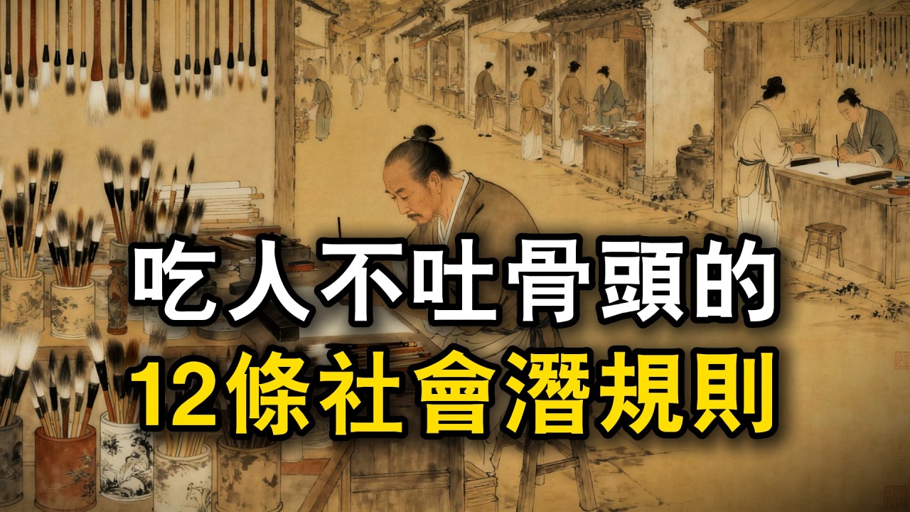 吃人不吐骨頭的12條社會潛規則#观人识人 #识人术 #强者思維 #認知 #自我提升 #認知覺醒 #爲人處世