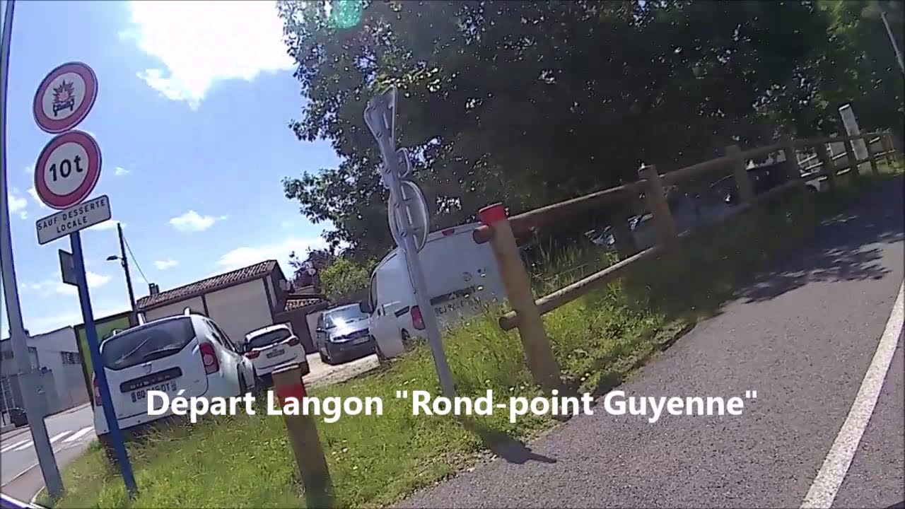 Langon - Captieux par les pistes cyclables