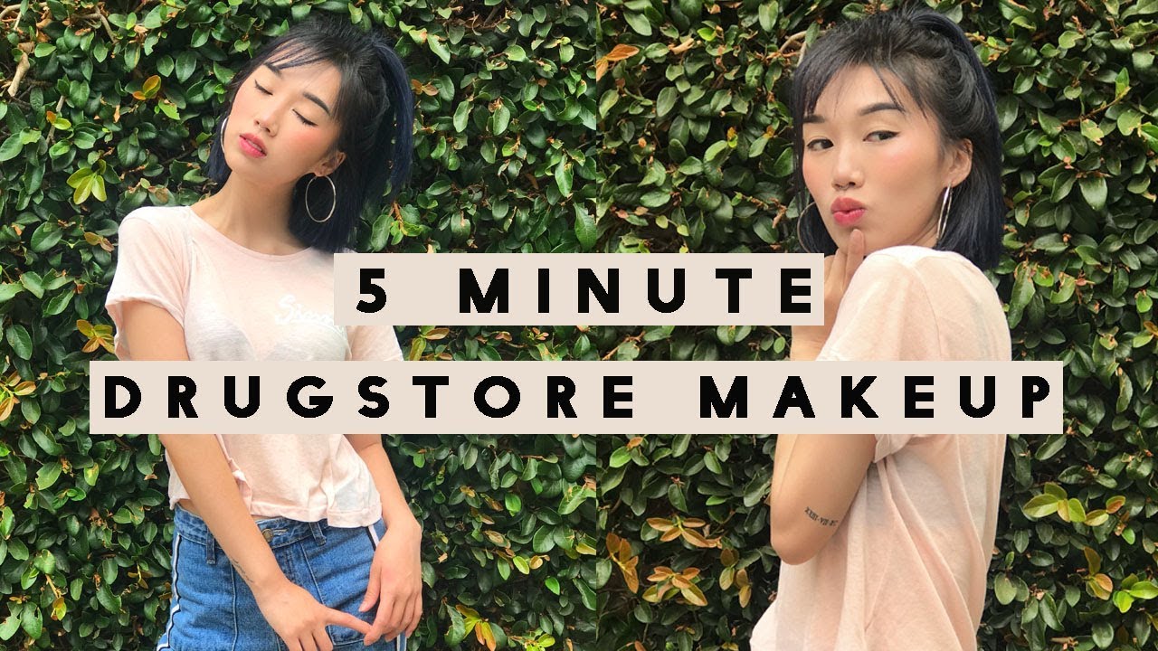 5 MINUTE DRUGSTORE MAKEUP TUTORIAL | Back to School!