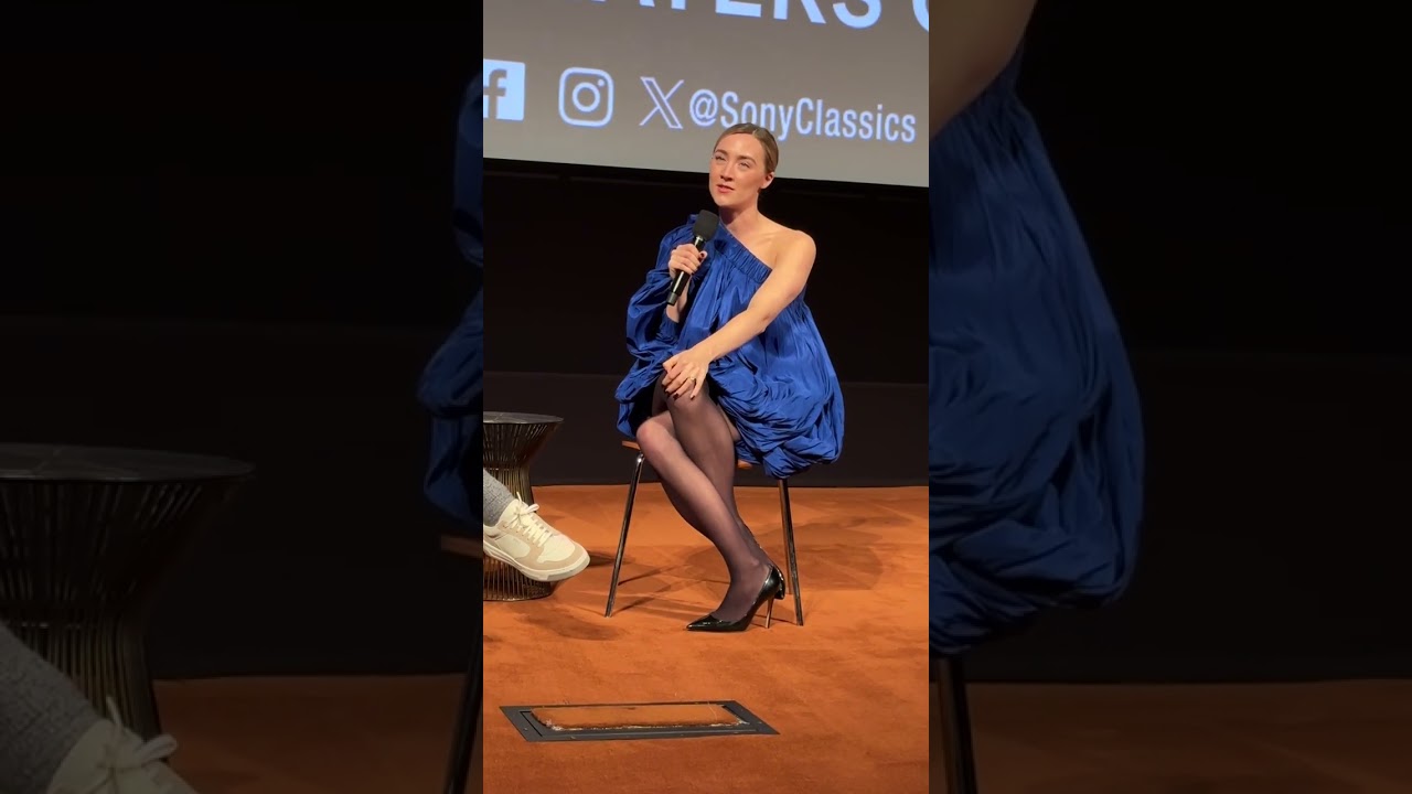逃離之地 The Outrun Q&A with 瑟夏·羅南 Saoirse Ronan at Linwood Dunn Theater on 10/3/2024.