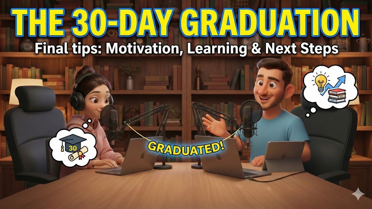 What Comes Next? | How to Keep Learning English After | English for beginners Podcast DAY 30/30