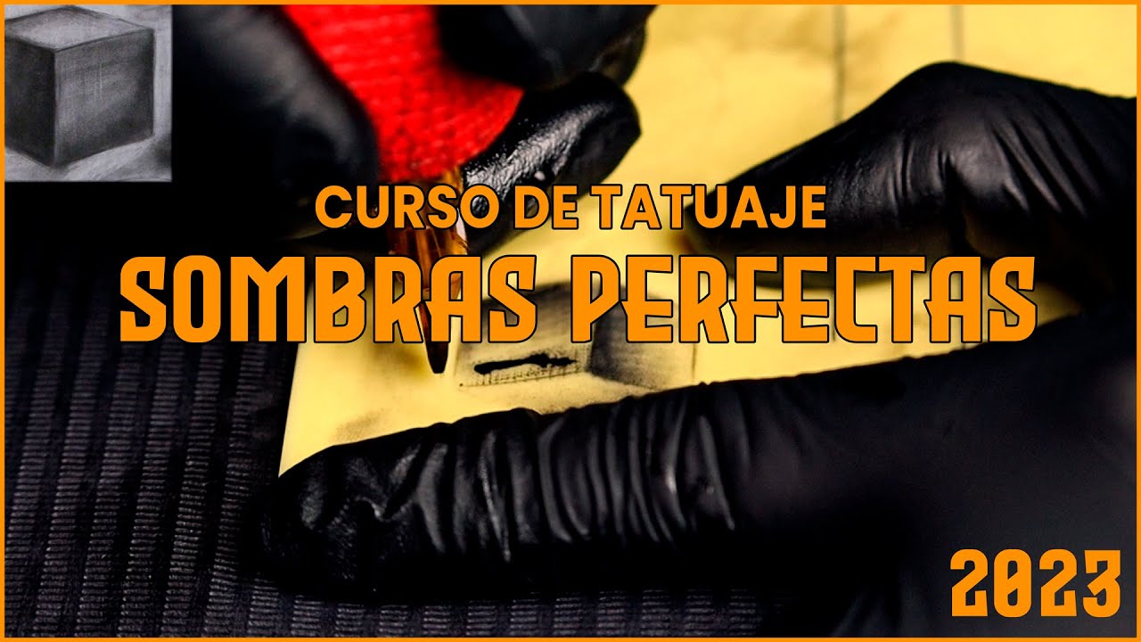 CÓMO HACER SOMBRAS en piel sintetica (CURSO PARA TATUAJE) 04