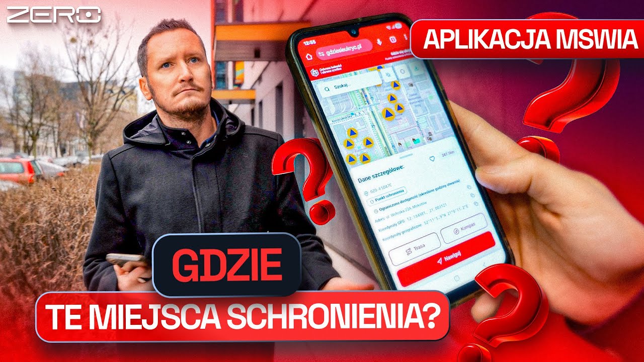 SCHRON&Oacute;W NIE MA. SĄ MIEJSCA SCHRONIENIA. NOWA APLIKACJA MSWIA