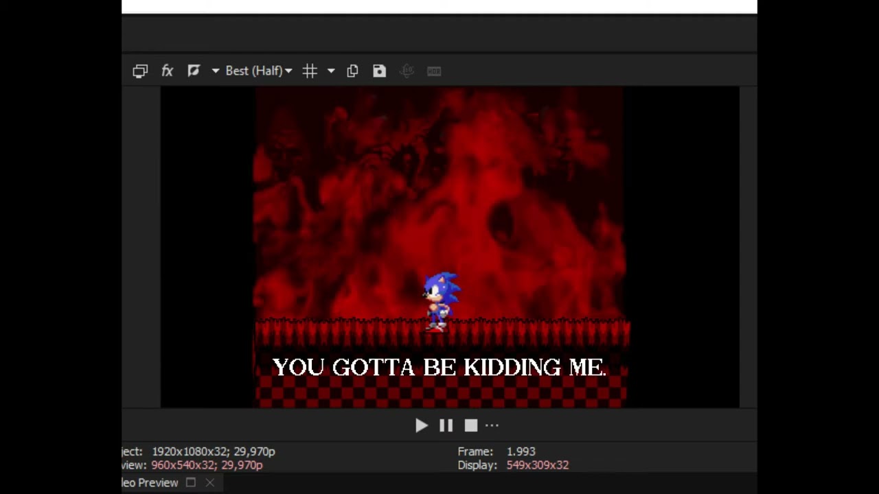 (Chinelin, 2024/04/01) [PreepyCasta] Sonic 1.61803398875