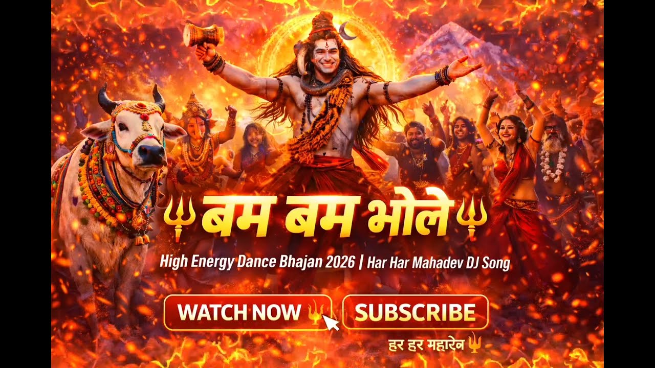👉 Mahashivratri 2026 DJ Song # Har Har Mahadev Dance Mix