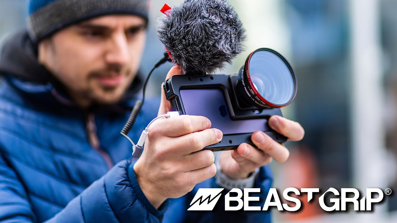 What a Beast! Beastgrip iPhone 14 Pro Cage + 1.7X Tele Lens